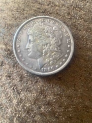 1886 Morgan Dollar