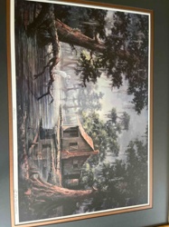Limited Edition Print 'Bayou Cabin'