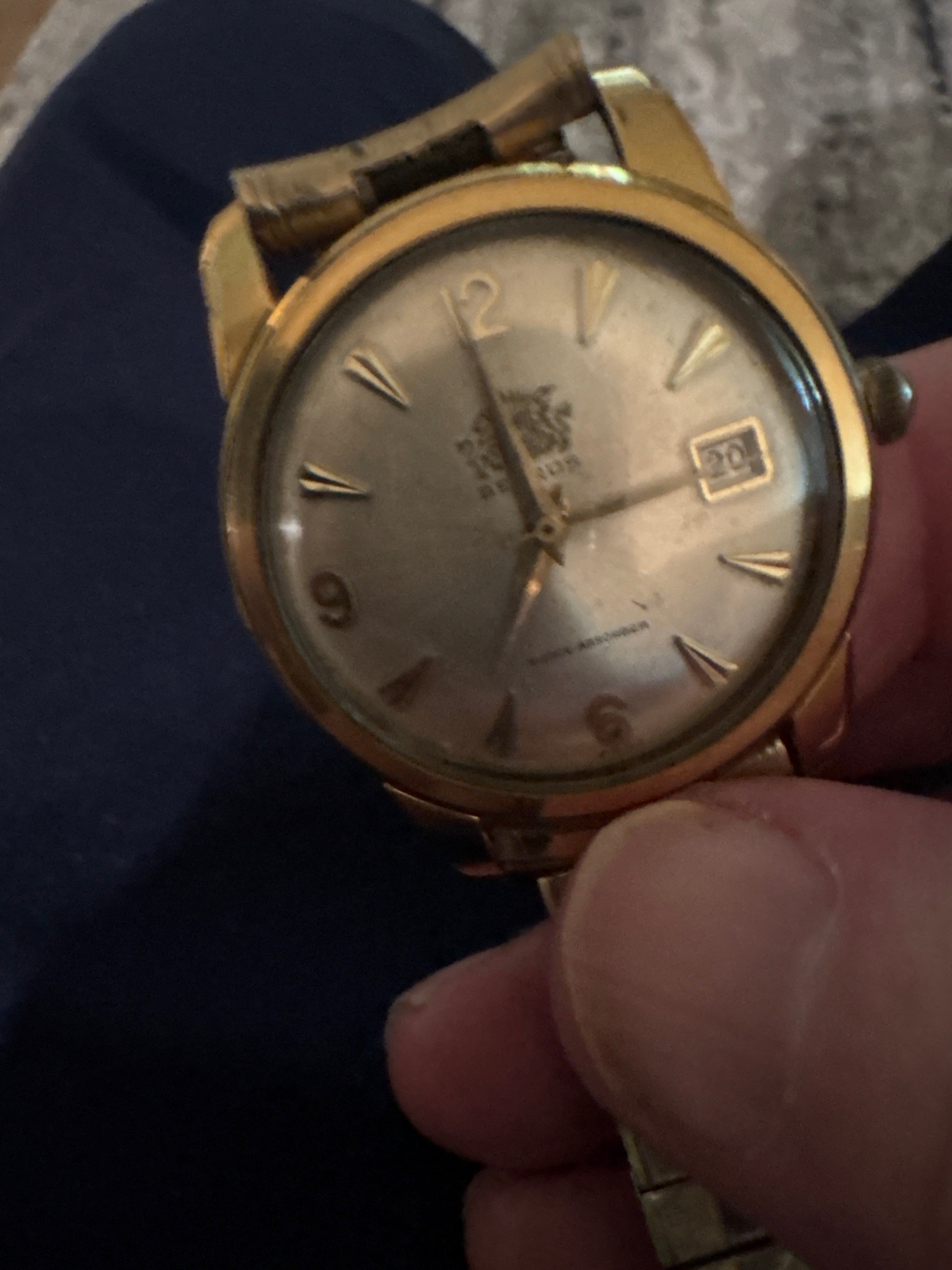 Submitted photo of Benrus wristwatch (not authenticated)