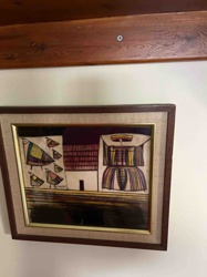 Framed Folk Art Print by Fernand Ollort