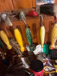 Collection of Vintage Fishing Lures
