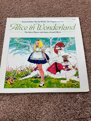 Alice in Wonderland by The Merry Players with Music & Sound Effects (Vinyl LP)