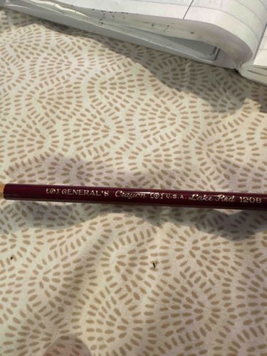 General’s Multi-Pastel Crayon Pencil (Lake Red 1206)