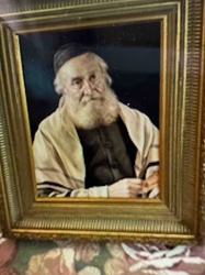 Framed Portrait of a Hasidic Man