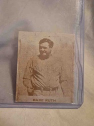 Babe Ruth Baseball Card (Antique/Vintage)