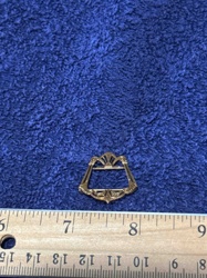 Art Deco Style Slide Buckle or Pendant Enhancer