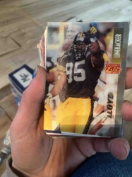 Lenticular Football Card of Greg Lloyd, Pittsburgh Steelers Linebacker