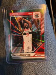 Marvin Bagley III 2021-22 Donruss Optic Basketball Card (Green Shock Prizm)