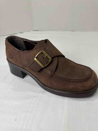 G.H. Bass & Co. Monk Strap Suede Shoe