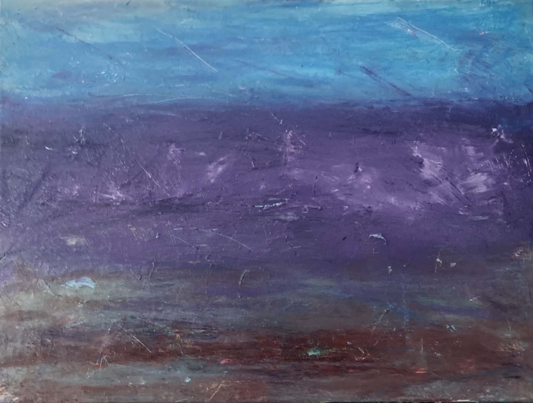 Submitted photo of Abstract landscape painting