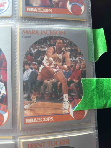 Mark Jackson 1990 NBA Hoops Basketball Card