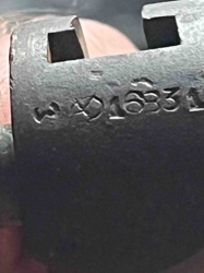 Japanese Type 30 Arisaka Bayonet (Muzzle Ring and Ricasso Section with Kokura Arsenal Markings)
