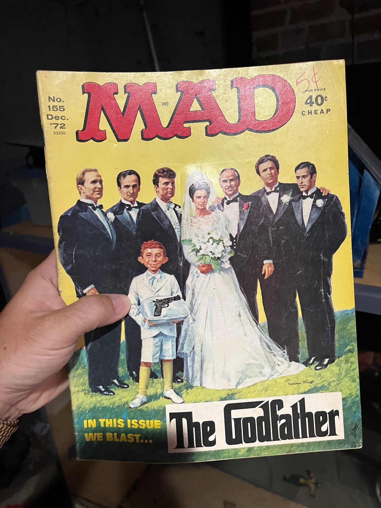 Submitted photo of MAD Magazine No. 155 (not authenticated)