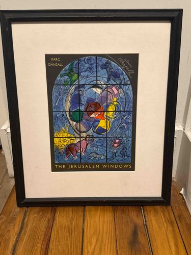 Marc Chagall: The Jerusalem Windows Framed Print