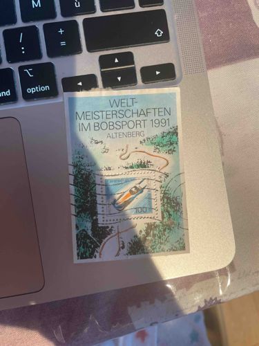 1991 FIBT World Bobsleigh Championships Souvenir Sheet (Altenberg)