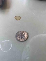 Ancient Roman Coin (Likely a Follis or similar bronze/copper alloy)