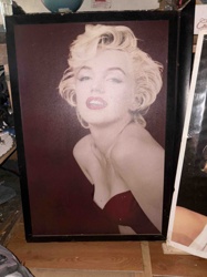 Framed Marilyn Monroe Pop Art Print