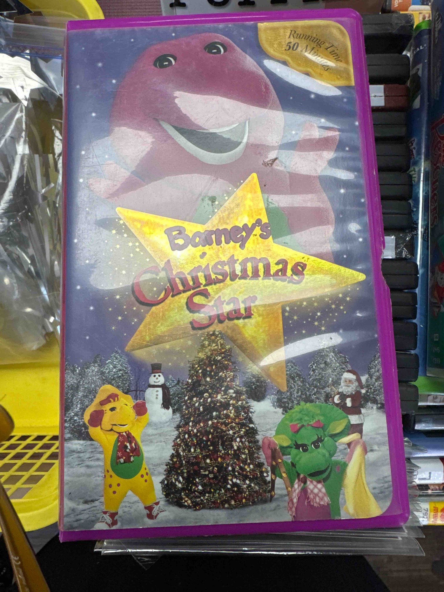 Barney's Christmas Star VHS Tape