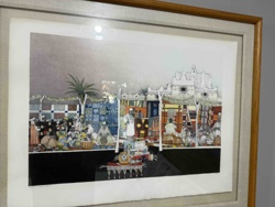 Framed Print: 'Kasuwa (Market)'