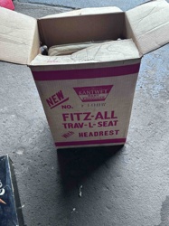 Kantwet Fitz-All Trav-L-Seat With Headrest Baby Travel Seat (In Original Box)