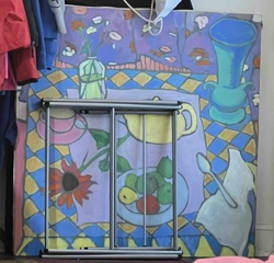 Late 1970s Naive Still Life Oil Painting 'Athens Ga'