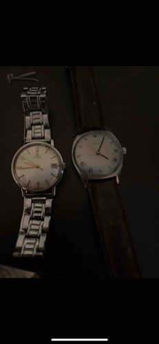 Vintage Zenith and Omega Wristwatch Duo
