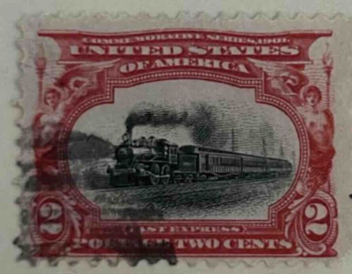 "Fast Express" 2-Cent United States Postage Stamp