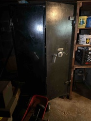 Vintage Double-Door Safe