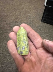 Serpentine Crystal Point