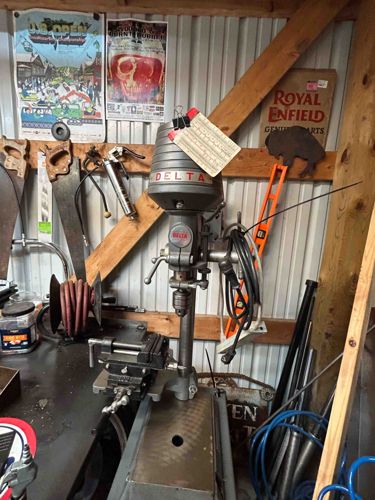 Vintage Delta Floor-Standing Drill Press