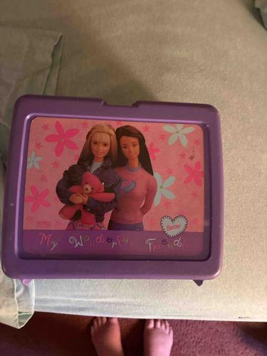 Barbie 'My Wonderful Friend' Plastic Lunchbox
