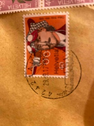 Swiss 'Clara Bär' Commemorative Postage Stamp