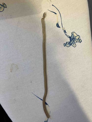 Gold Tone Byzantine Chain Necklace or Bracelet