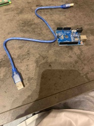 Arduino Uno R3 Development Board with USB-A to USB-B Data Cable