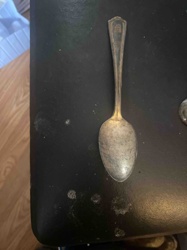 Silver-Toned Souvenir Spoon