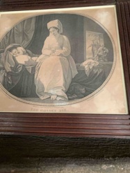 The Golden Age Engraving in Wooden Frame