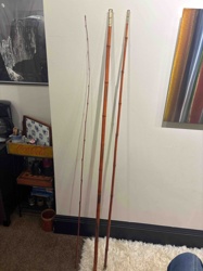 Assorted Bamboo Fishing Rods / Canes