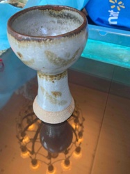 Handcrafted Ceramic Goblet