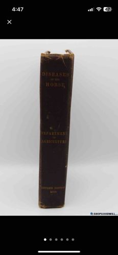 Diseases of the Horse book
