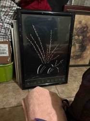 NIGHT MOODS Framed Art Print