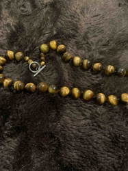 Tiger's Eye Beaded Necklace