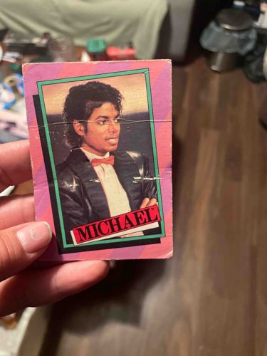 Michael Jackson Collectible Trading Card