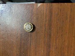 Pave Crystal Stud Earring