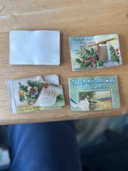 Vintage Miniature Religious/Scenic Cards