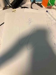 Untitled Figure and Abstract Drawing