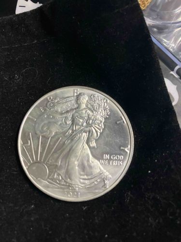 2021 American Silver Eagle Bullion Coin (Obverse)