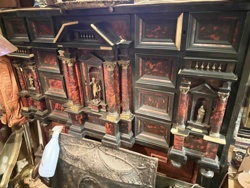 Highly Decorative Baroque/Renaissance Revival Style Cabinet Section