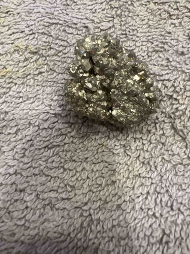 Pyrite Crystal Cluster