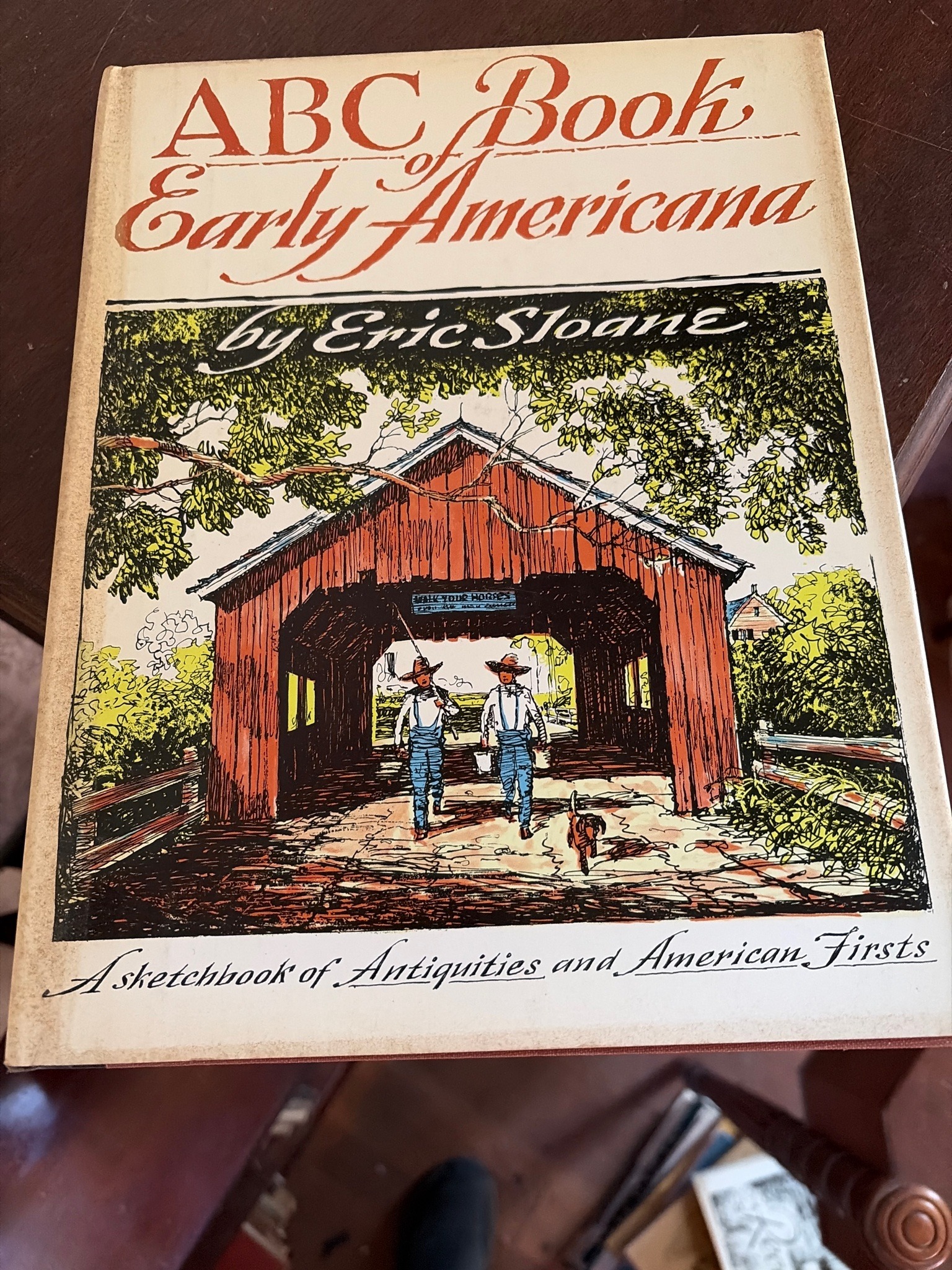 Submitted photo of ABC Book of Early Americana by Eric Sloane (not authenticated)