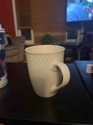 Textured Ceramic Mug